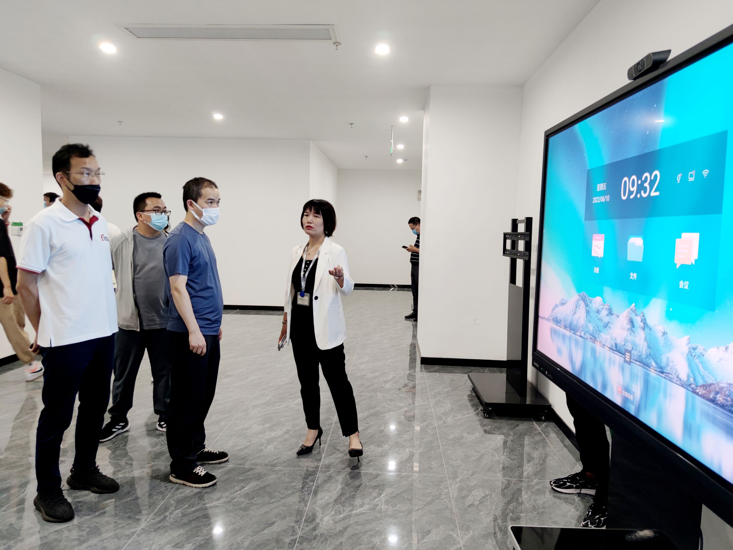 合肥星空物联参观银娱优越会·geg科技