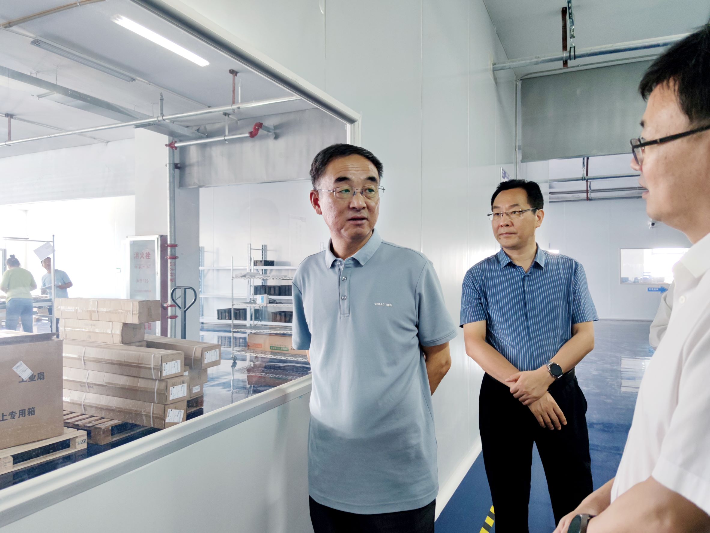 省生态环境督查组莅临银娱优越会·geg科技 (5)