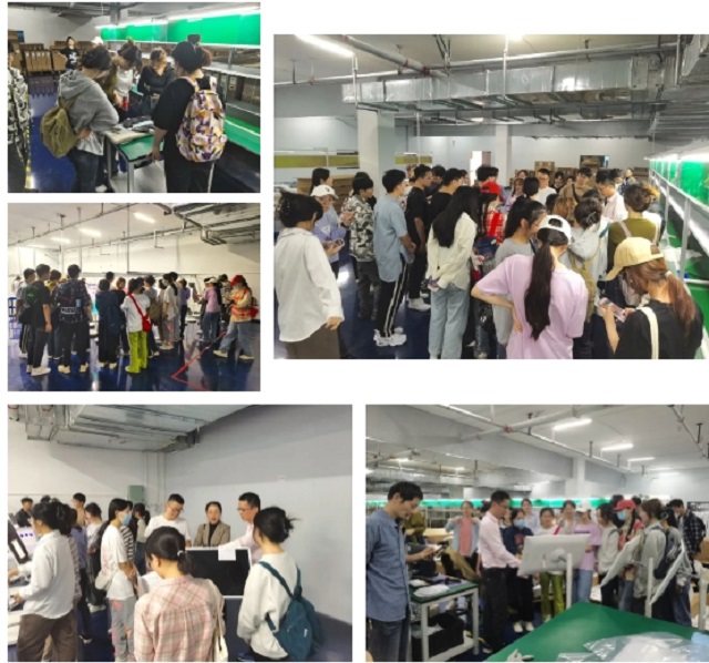 安理大人工智能学院师生参观银娱优越会·geg科技车间